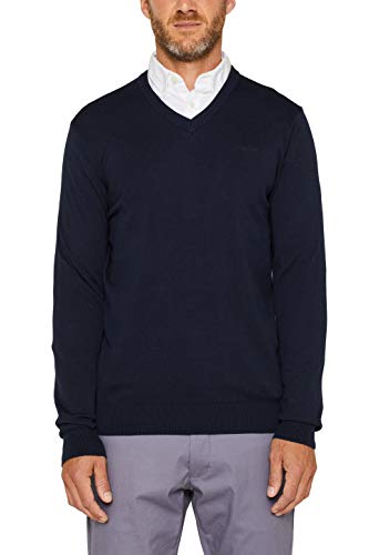 Preisvergleich Produktbild ESPRIT Herren 999EE2I804 Pullover, Blau (Navy 400) -2019, XL