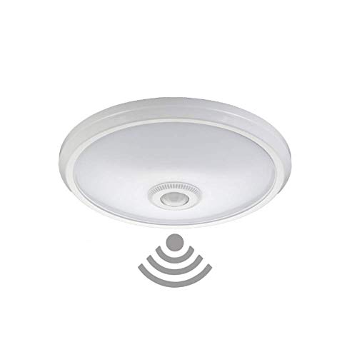 Aplique de superficie 2xE27 IP20 con sensor de movimiento EDM