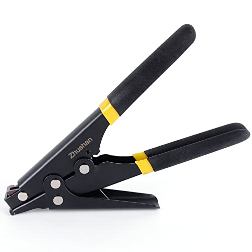Zhushan Cable Tie Gun - Fastening Tool with Adjustable Tension to Cut Nylon Tie