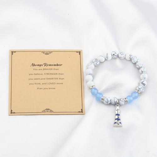 WSNANG Lighthouse Bracelet for Women Nautical Bracelet Lighthouse Fashionable Bracelet Gift for Lighthouse Lover Gifts4