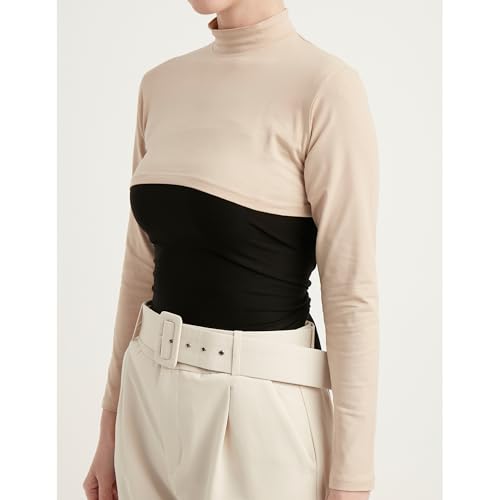 Modefa Long Sleeve Turtleneck Collar Neck Cover | Turkish Islamic Muslim Women Neck Gaiter | Premium Long Sleeve Neck Cover2