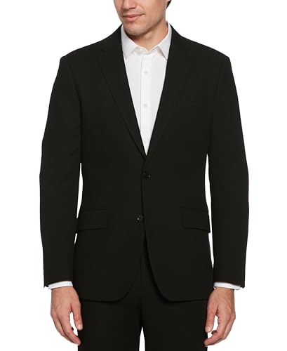 Perry Ellis Men's Dobby Louis Slim Fit Suit Jacket (Available in Big & Tall)