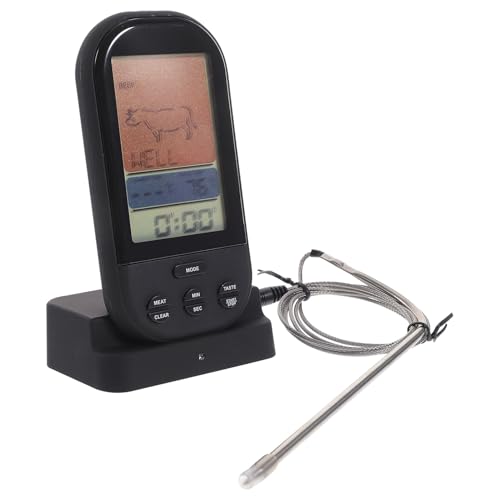 Thermomètre à viande sans fil iplusmile pour barbecue et cuisson à distance