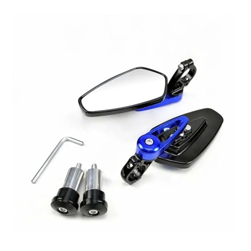 Retrovisor moto 22mm para extremo de varilla y manillar de motocicleta 7/8