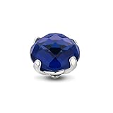 Material: Edelstahl mit Zirkonia in Montana Blau
