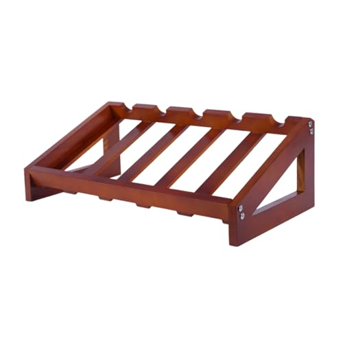 Botellero de madera clásico para decorar tu salón con elegancia 4