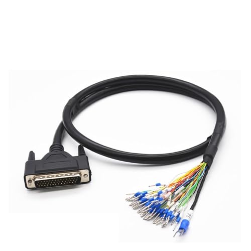 Artemisia Servo Motor Control Cable I/O Cable CN1 Plug SCSI50 SCSI36 SCSI20 SCSI26 DB44 for Sime Mitsubishi Yaskawa Delta (Color : DB44P, Size : 0.5M)