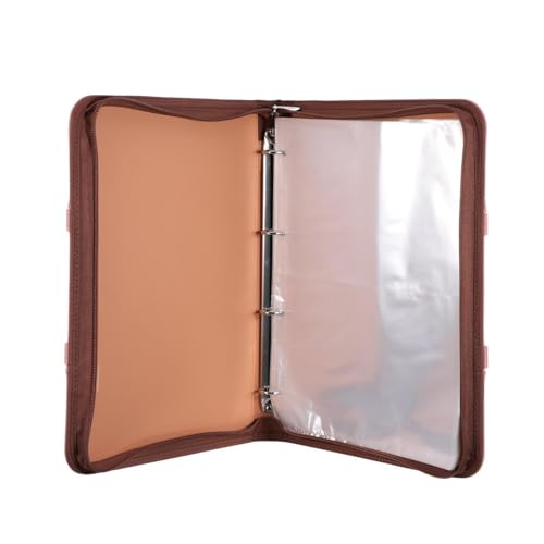 Bolsa organizadora de documentos para libro de embarazo y carpetas de salud con cremallera y asa