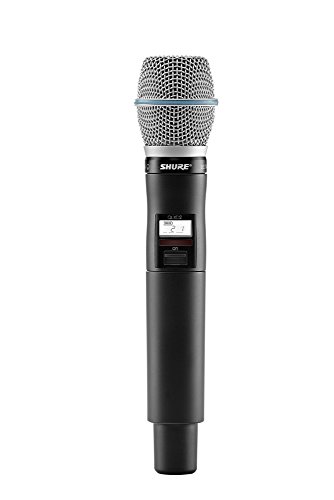 Shure QLXD Series QLXD2/B87C=-X52 Wireless Handheld Transmitter, Cardioid