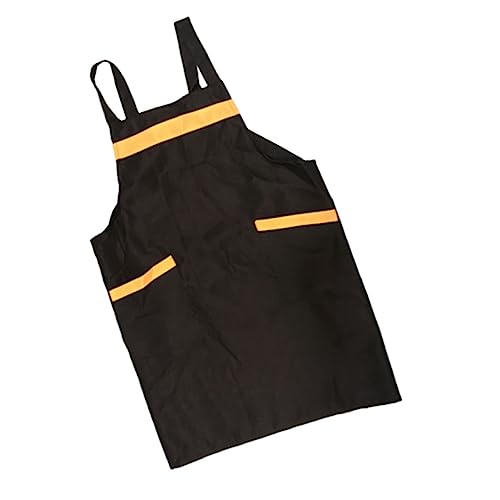Garneck 1pc Halter Neck Apron Chef Apron Adjustable Bib Apron Lab Work Apron Baking Apron Waterproof Kitchen Apron Grilling Apron Industrial Apron Hair Salon Apron Waterproof Apron Coffee