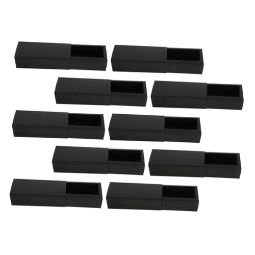 BESTYASH 10pcs Paper Drawer Box Lipstick Packaging Case for Essential Oil Perfume Bottle Storage Durable Portable Organizer for Travel and Home Use