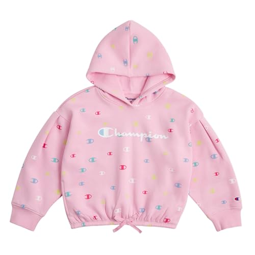 Champion Girls Hoodie and Sweatpant Set for Kids Athletic Fleece Sweatsuit3