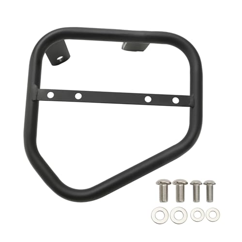 Topteng Luggage Rack Side Saddle Bag Mount Bracket Left para DUCATI Scrambler 400 800 2015-2023 miniatura 2