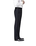 NEIL ALLYN TUXEDO HOSE FÜR HERREN, BEQUEME PASSFORM, ERWEITERBARE TAILLE - SCHWARZ - 52