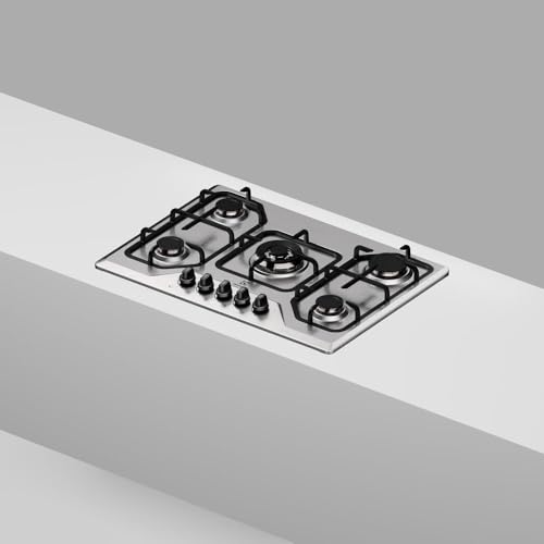 Electrolux Cooktop 5 Bocas a Gás Electrolux Inox Experience Multi Chama e Grade Ferro Fundido (KE5XC) Bivolt