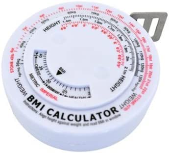 Cinta Métrica Retráctil para Cuerpo con Calculadora IMC 150 cm miniatura 3