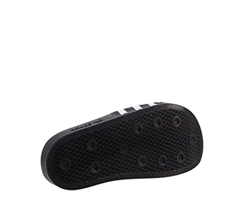 adidas Originals Pánské Adilette sprchové a koupací boty, černé (Black/White/Black), 43 EU (9 UK)