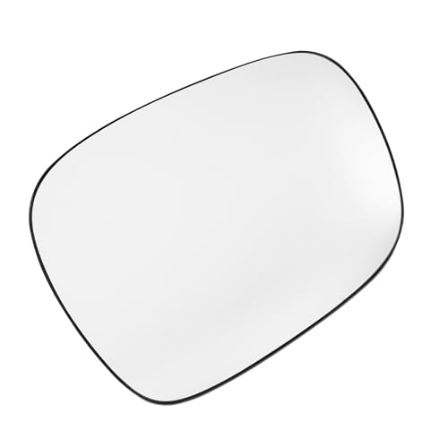 INFINAUTO for BMW X3 2011-2014 - Pack of 1 White Glass Car Rearview Passenger Right Side Heated Mirror Glass Replacement W/Backing Plate Fit