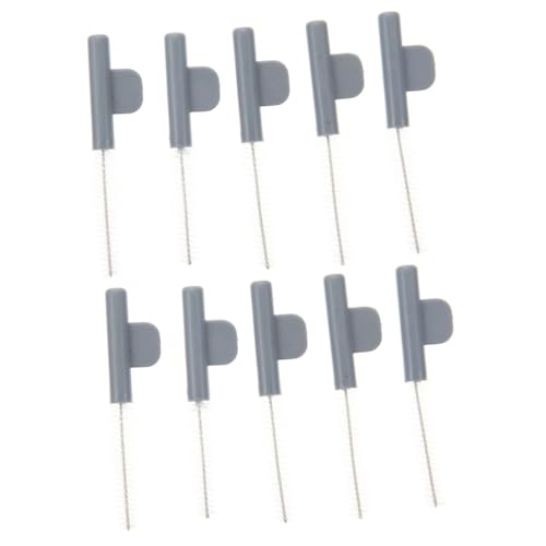 NOLITOY 10 Pcs Cleaning Brush Hearing-aid Supply Hearing-aid Brush Convenient Hearing-aid Cleaner Hearing-aid Tube Brush Hearing Amplifier Accessory Household Tube Cleaner