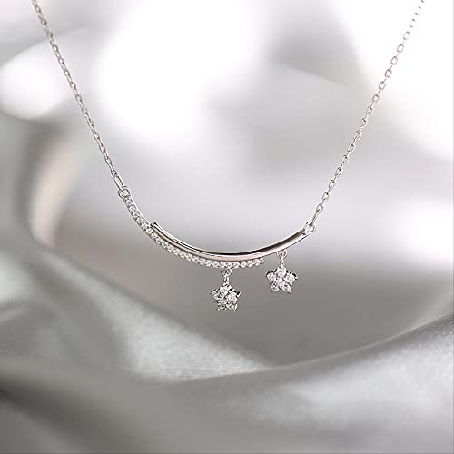 Collier argent 925 météore d'exception pour mariage - 3