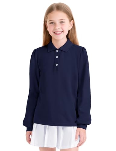 Uniform Polo Girls Blue School Polo Shirts Beverly Hills Polo Club