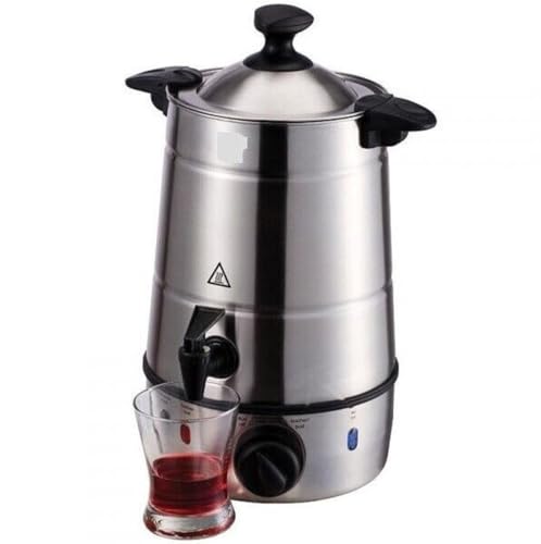 Produktfoto von HotButler Glühweinkocher Glühweinkessel mit Zapfhahn, Heißgetränkeautomat mit 2200 W, 6,5 L Wasserspender&hellip;