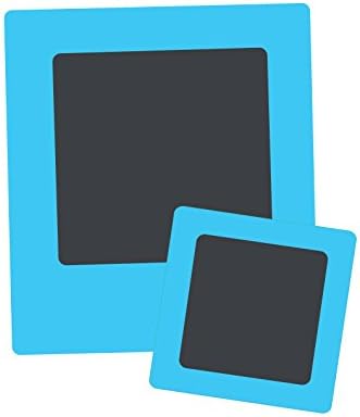 Siconi Collection 4" Sticky Photo Frame, Blue