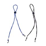 SOIMISS 2 Piezas Cuerda De Gafas Deportivas Cordón De Anteojos Correas Para Anteojos Correas De Anteojos Cordones Correa Portagafas Cordones De Anteojos Soportes Para Gafas De Sol Nylon