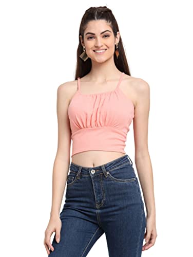 ELEVANTO Women's Crop Top E32