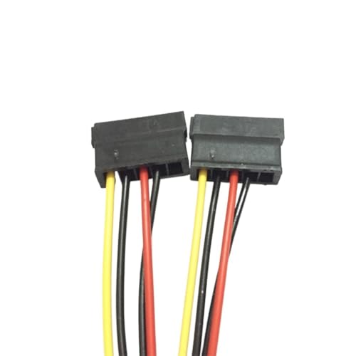 Cable Adaptador de Poder 4 pin a SATA 18 cm miniatura 3
