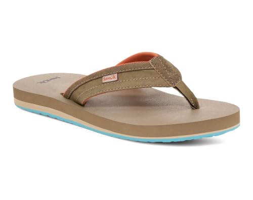 Image of Sanuk Mens Ziggy ST | Flip Flops for Men | Mens Sandals | Beach Sandals | Water Friendly & Lightweight | Comfort Footbed