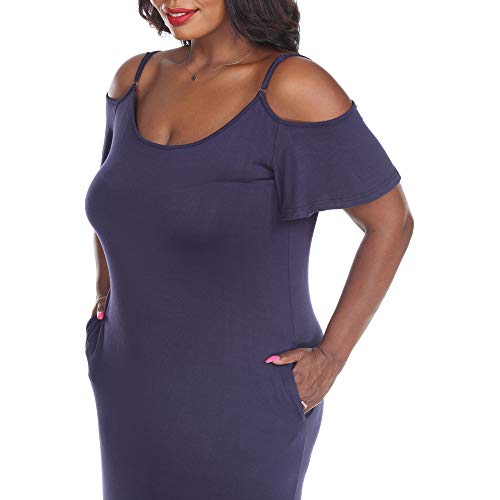 white mark Women's Plus Size Lexi Maxi Dress2