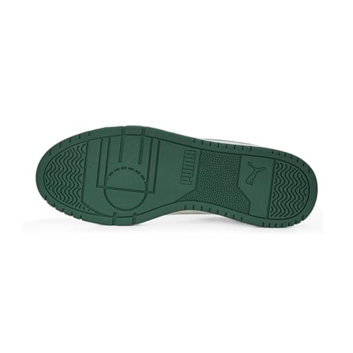 Image of PUMA Men's Rbd Game Low Track Shoe, 11 UK, Puma White Vapor Gray Vine Puma Gold, 7.5 us