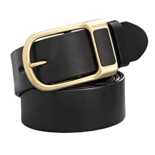 Ceinture en cuir pour homme style rétro business et jean décontracté