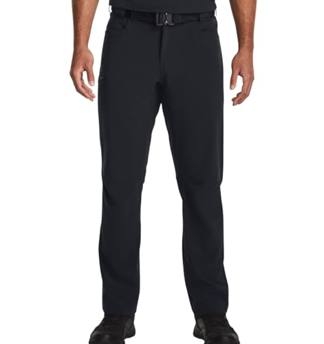 Under Armour Men's Defender Pants, (001) Black / / Black, 34/32
