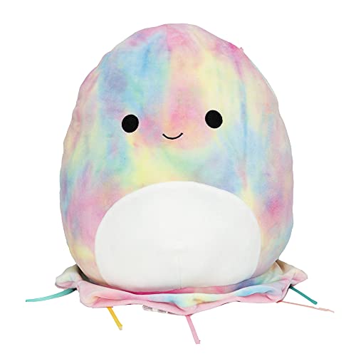 Image of Squishmallow Official Kellytoy Plush Sea Life Squad Squishy Soft Plush Toy Animals (Janet Jellyfish, 5 Inch)