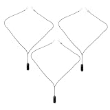 HIAKDOFT 3 Stück Anti verlorenes Hörgeräte Clip Leichtes Abs Nylon Trageband für Hörverstärker...