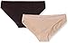 Produktbild Dim Damen Slip Les Pockets Microfibre X2 Taillenslip, Mehrfarbig (Skin Rose/Violet PRECIEUX 8PQ), 38 DE (2er Pack)