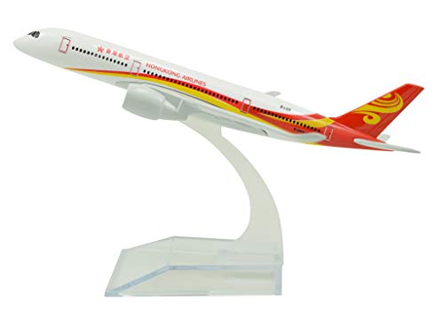 TANG DYNASTY(TM) 1:400 16cm Airbus A350-900 Hong Kong Airlines Metal Airplane Model Plane Toy Plane Model