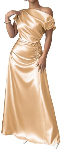 Image of VisiChenup Elegant Wedding Guest Formal Dresses for Women
