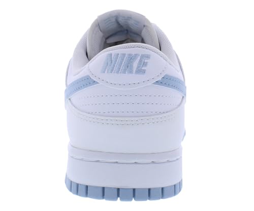 Nike Dunk Low Retro Men's Shoes (DV0831-109, White/Summit White/Light Armory Blue) Size 133