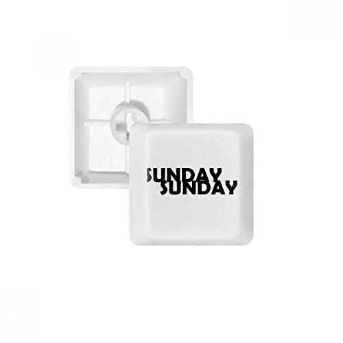 Keycaps PBT Blanc OEM Dimanche pour Clavier Mécanique R1