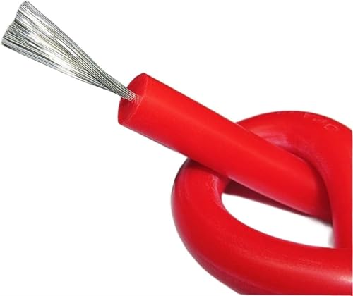Filo Cavo e filo anti-rottura, in silicone morbido fai da te, alta tensione 25KV 30KV 40KV-20AWG 18AWG 17AWG 15AWG Elettronica del suolo(40kv 20awg)