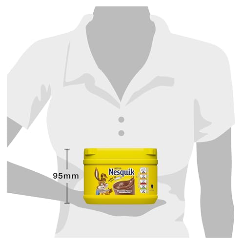 Nesquik Nestlé Chocolate Flavour Milkshake Mix, 10.58 oz ℮ 300 g مزيج ميلك شيك بنكهة الشوكولاتة من نسكويك نستله