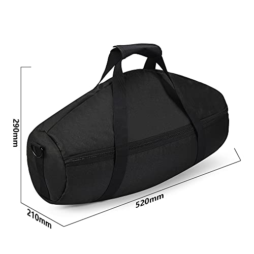 Yaowanguan Case Boombox 3/Boombox 3 WiFi Protective Bag for JBL Boombox 3 Portable Wireless Bluetooth Speaker,Boombox 2 Charger Cable Carry Travel Storage Case Cover Shoulder Bag(Black) - Image 2