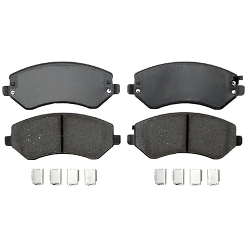 Plaquettes de frein ACDelco 17D856ACH céramique avant pour un freinage d'origine fluide