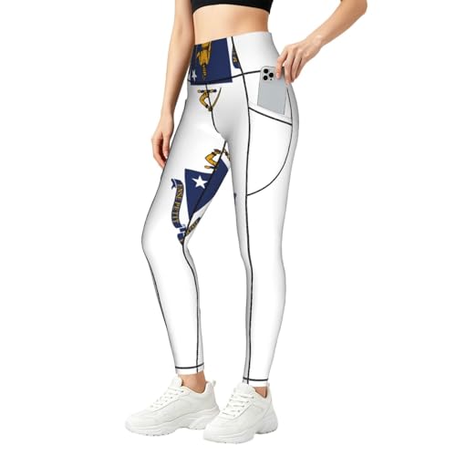 Leggings de Massachusetts de diseño exclusivo con acabados premium para mujer