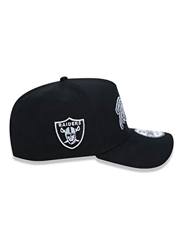 BONE 9FORTY A-FRAME ABA CURVA AJUSTAVEL NFL OAKLAND RAIDERS ESSENTIALS LEAGUE ABA CURVA SNAPBACK PRE