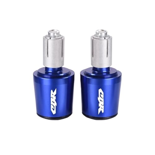 ロードバイクハンドルバーキャップ ハンドルバーキャップ オートバイアクセサリー 22MM ハンドルバーグリップ ハンドルバーキャップエンドプラグ のために CBR 250RR 600RR 1000RR CR125R CRF 150R 250R 450R用(