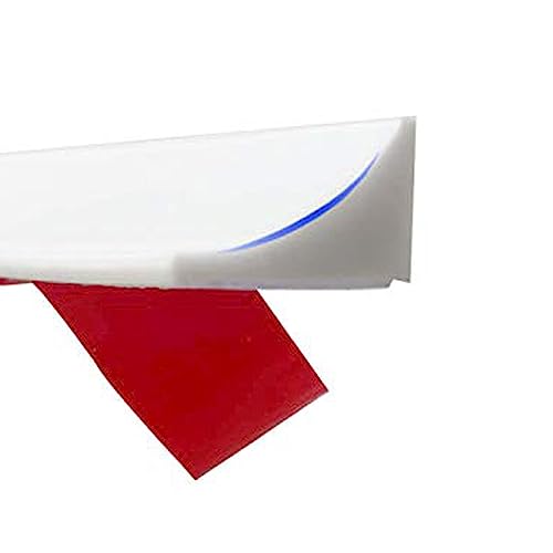 300 cm Selbstklebendes Silikon Streifen Wasser Barriere Dusche Dichtung,Faltbare Bad Wasser Barriere Badewanne Rand,Antiflutung Schotten,Hydrische Retention Streifen Badezimmer Profil (Weiß)